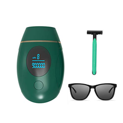 Duvets IPL Depiladora de Luz Pulsada 999.999 Flashes, para Cuerpo y Cara Dispositivo Láser Profesional sin Dolor para el Hogar para Cuerpo y Cara, par características