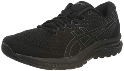 Asics Gel-Cumulus 22, Road Running Shoe Hombre, Black/Carrier Grey, 45 EU
