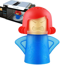 Abnaok Limpiador de microondas, 1 herramienta de limpieza de vapor de horno de microondas Angry Mama, fácil de limpiar en minutos, desinfecta con vina precio