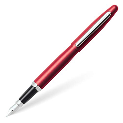 Sheaffer Vfm - Pluma estilográfica con grosor fino, color rojo excesivo