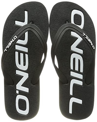 O'Neill Profile Logo Sandals, Chanclas abatibles. Hombre, Negro, 45 EU
