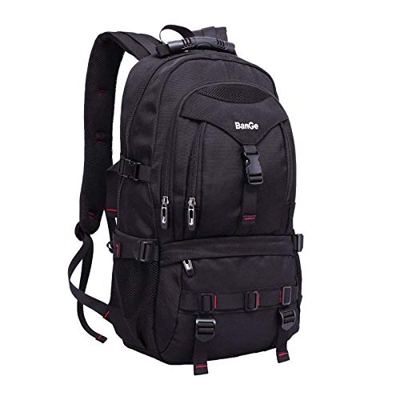 Zeewoo Mochila Antirobo Deporte Viaje pare Hombre y Mujer, 35L Mochila Senderismo Camping Trekking Resistente al Agua, 15.6 Pulgadas Mochila Ordenador