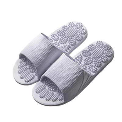 Veluckin Mujeres Zapatillas de Masaje Zapatos de Piscina Chanclas de Playa para Hombre Baño Antideslizante EVA Masajes,Verde,40/41