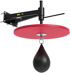 Pera de boxeo Plataforma de balanceo de punzonado montado en la pared, colgar la plataforma plegable de Speedball con la bola de velocidad para el ent en oferta