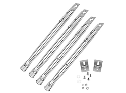 Denmay 42205 extendido de 35,5 a 48,3cm Quemador de Tubo Universal Ajustable de Acero Inoxidable no magnético Parrilla de Gas, para Adaptarse a la may precio