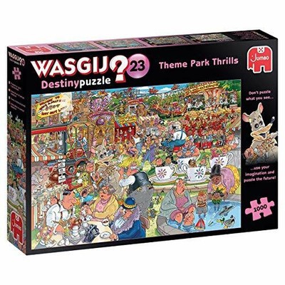 Puzzle - Wasgij Destiny - Theme Park Thrills ( 23 ) ( 1000 Pcs ) - NUEVO