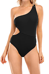 Voqeen Bikini Mujer Ropa con Estampado de Push-Up Traje de baño con Lazo Acolchado Conjunto de Bikini de Playa Acolchado Bañador Ropa Verano (1-Negro, en oferta