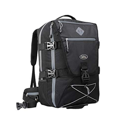 Cabin Max Equator 2.0 - Mochila de Viaje para Equipaje de Cabina 55x35x20 cm. Cubierta Impermeable, Correa para la Cintura, Compartimiento para Laptop precio