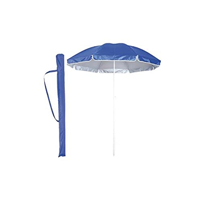 Sombrilla compacta y portátil ajustable reclinable Ø 150 cm con protección UV | nailon ultra resistente | con bolsa de transporte
