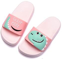 Chanclas de playa Zapatos de Piscina para Niña Niño Sandalias Verano Antideslizante Zapatillas de Baño Casa Hombre Mujer Rosado 34/35 EU precio