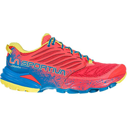 LA SPORTIVA Akasha Woman, Zapatillas de montaña Mujer, Hibiscus/Neptune, 41 EU características