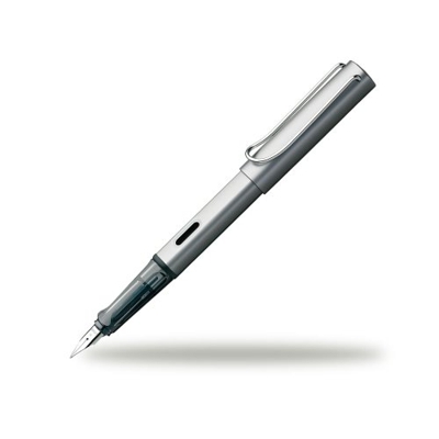 Lamy AL-star 26 - Pluma estilogrfica (punta gruesa), color gris