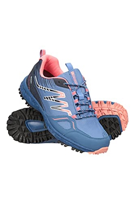 Mountain Warehouse Botas de Senderismo Lakeside Trail Resistentes al Agua para Mujer - Entresuela Phylon, Ligeras, Suela de Goma, Parte Superior de Ma