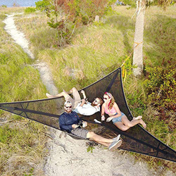 Multi-Person Hammock-Patented 3 Point Design, Revolutionary Giant Aerial Camping Hammock, 2/3-Person Tree Hammock 2.8M, Tree House Air Sky Tent for Ou características