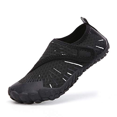 WOWEI Zapatos de Agua Niños Verano Antideslizante Secado Rápido Escarpines de Descalza para Deportes Acuáticos Buceo Playa Natación Snorkel Surfeando,