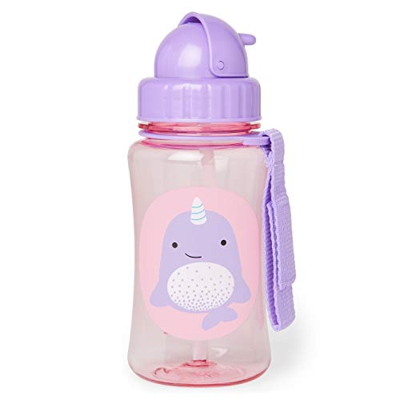 Skip Hop Botella de paja Zoo Narwhal