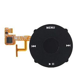 Yunseity Clickwheel de Conector de Audio, Cable de botón de selección de Auriculares, para botón de Video de 5ta / 5.5 Gen 30GB / 60GB / 80GB.(Negro) características