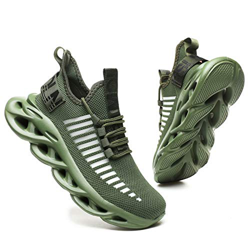 GSLMOLN - Zapatillas de deporte para hombre, para caminar, para exteriores, ligeras, para correr, para el tiempo libre, transpirables, para entrenamie características
