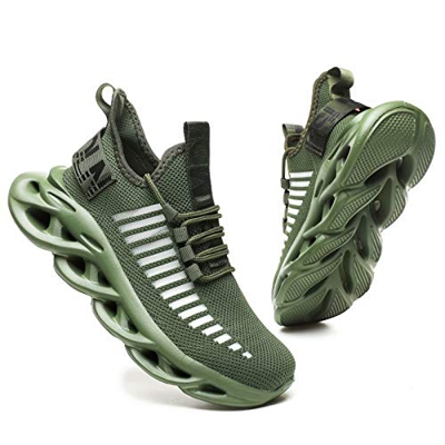 GSLMOLN - Zapatillas de deporte para hombre, para caminar, para exteriores, ligeras, para correr, para el tiempo libre, transpirables, para entrenamie