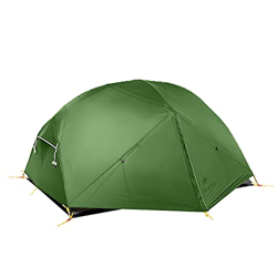 Naturehike Mongar Tienda de Mochilero de Silicona Ultraligera 20D para 2 Personas para Ciclismo, Senderismo, Acampada (210T Verde Bosque) precio