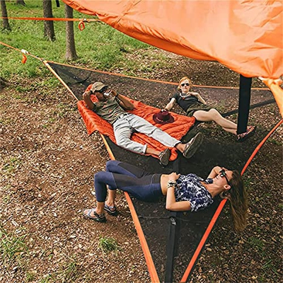 Hamaca portátil, Hamaca portátil Silla colgante para acampar Equipo para exteriores de nailon, Hamaca portátil