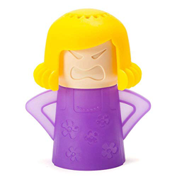 Angry Mama Limpiador de microondas, limpiador a vapor para horno microondas, vaporizador de mamá enojada que limpia las manchas de suciedad fácilmente precio