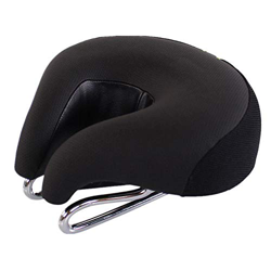 Sillin Antiprostatico MTB Sillin Bicicleta Sillín de la Bicicleta Ciclismo Accesorios Asiento de Bicicleta Montaña Bici Asiento MTB Asiento Black,Free en oferta