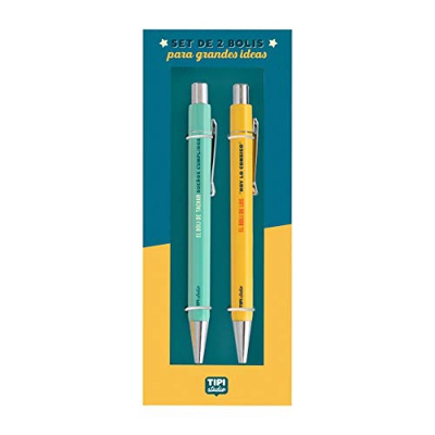 Set de 2 bolis para grandes ideas