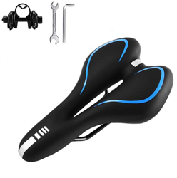 AIlysa Sillín de Bici de Gel, Sillin Bicicleta Montaña, Asiento de Bicicleta Impermeable y Transpirable, Cojín de Asiento de Bici de Gel Ergonómico y  precio