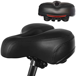 PULEN Sillín Bicicleta Cómodo, Sillín de Bicicleta Ergonómico, Impermeable y transpirable Asiento de Bici de Gel,con Marca Reflectante y Amortiguadore en oferta