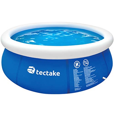 TecTake 800580 Piscina Desmontable, Swimming Pool, Tejido de PVC, Construcción Robusta, Fácil Montaje, Compacta - Disponible en Varios Modelos (Tipo 4