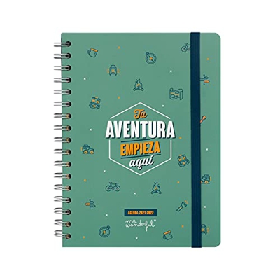 Agenda clásica 2021-2022 Semana vista - Tu aventura empieza aquí