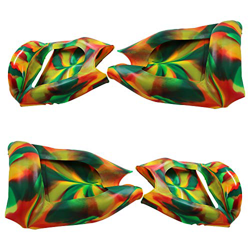 Funda Protectora de Silicona Hover Board 6.5 Pulgadas, Funda Protectora Scooter Eléctrico Patinete Eléctrico 2 Ruedas por Overboard precio