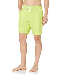 Amazon Essentials Bañador de 9"de secado rápido fashion-swim-trunks, Lime, US M (EU M) precio