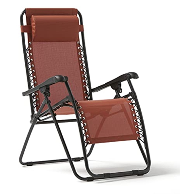 KG KITGARDEN - Tumbona Plegable Multiposiciones Jardin/Terraza, 90x65x114cm, Caldera, Osaka Plus, Grande