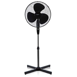Aigostar Molly - Ventilador de Pie, Oscilante 80°, Altura Regulable Hasta 120cm, 50W, 3 Velocidades, Cubierta de Seguridad con Rejilla. Silencioso. Co precio