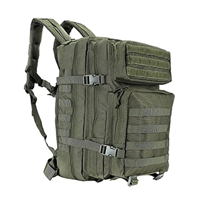 Oreunik Mochila Militar 45L Impermeable Táctica Mochila Molle Mochilas Gran Paquete de Asalto para Senderismo al aire libre, Camping, Senderismo, etc.