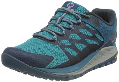 Merrell ANTORA 2 GTX, Zapatillas para Caminar Mujer, Azul (Capri), 38 EU