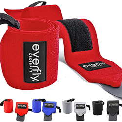 EVERFLY Muñequeras Crossfit Gym Ajustables 2 uds - Deportiva Musculación Gimnasio Calistenia - Hombres y Mujeres - Halterofilia Flexiones Fitness - Le en oferta