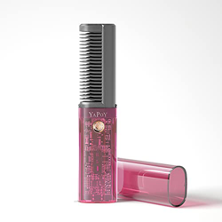 YAPOY Planchas para el pelo Cepillo Alisador con batería recargable de 2600 mAh peine alisador de cabello con función anti-escaldado, Dientes chapados en oferta