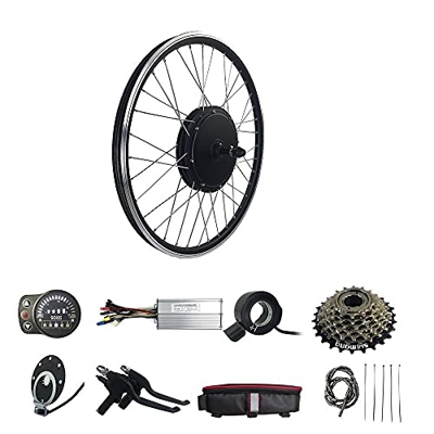Kit de conversión de rueda trasera SCHUCK, 48 V, 1500 W, rueda de 26 pulgadas, pantalla LED900S