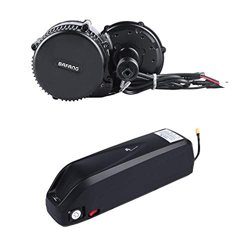 JUNSTAR Mountain Bike Mid-Drive Motor Road Bicicleta eléctrica Mid Motor Bafang BBS02B 48V 750W (MM G340.750) Kit de conversión de Bicicleta (Pantalla características