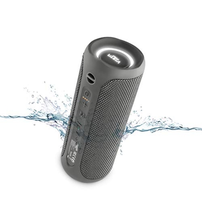 Altavoz Goody 2 de Vieta Pro, con Bluetooth 5.0, Wireless, Micrófono, Radio FM, 12 Horas de batería, Resistencia al Agua IPX7, Entrada Auxiliar y botó
