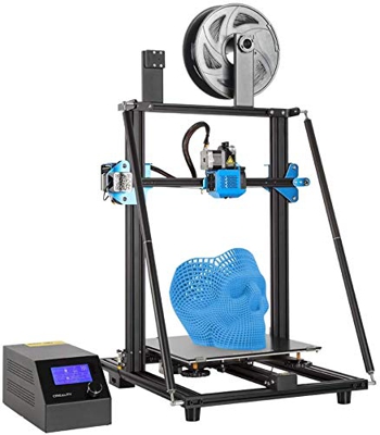 Comgrow Creality Impresora 3D CR-10 V3, con Extrusora de Accionamiento directo de titanio, Placa Base Silenciosa, Fuente de Alimentación Meanwell y Ta