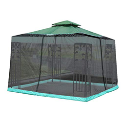 N/I Sombrilla Mosquitera, Cubierta Multifuncional Ajustable para Mesas De Patio Al Aire Libre Anti Mosquitos, Adecuado para Sombrillas con Un Diámetro en oferta