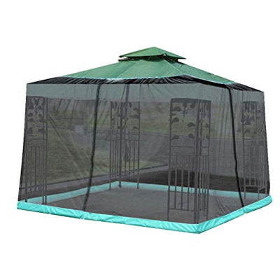 N/I Sombrilla Mosquitera, Cubierta Multifuncional Ajustable para Mesas De Patio Al Aire Libre Anti Mosquitos, Adecuado para Sombrillas con Un Diámetro