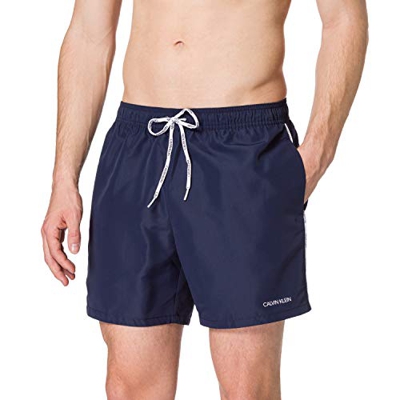 Calvin Klein Medium Drawstring Baador para Hombre, Negro Iris 3, M