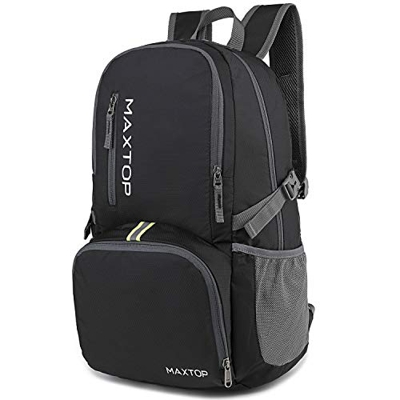 MAXTOP Mochilas ligeras plegables de viaje Unisex Mochila de 40L Mochila de viaje Senderismo Senderismo Mochila impermeable para senderismo Bicicleta