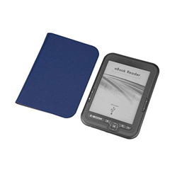 Wendry Lector de Libros Electrónicos de 6 Pulgadas, Lector de Libros Digital, E-Book Reader, E-Reader 4G de Resolución 800 x 600 (con Funda de Cuero) precio