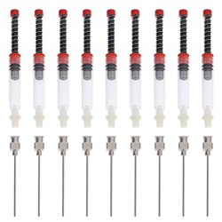 NUOBESTY 9 Piezas Pluma Estilográfica Tinta Jeringa Relleno Resorte Convertidor Tinta Absorbente Auxiliar Tinta Jeringa Herramienta con Punta de Aguja características